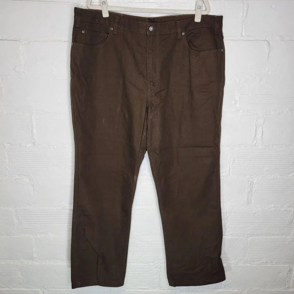 Duluth Trading Co Men's Size 44 x 32 Pants Brown
